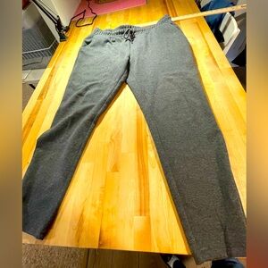 MTA Sport Gray Jogger Sweatpants with Elastic Waistband